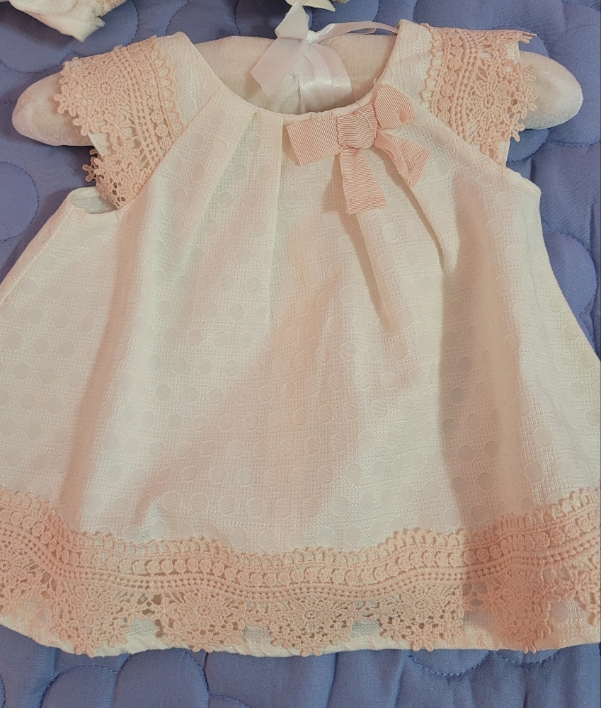 Catherine Malandrino White and Pink Dress